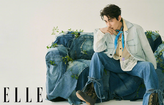 中国男演员朱一龙《ELLE》封面图片 9