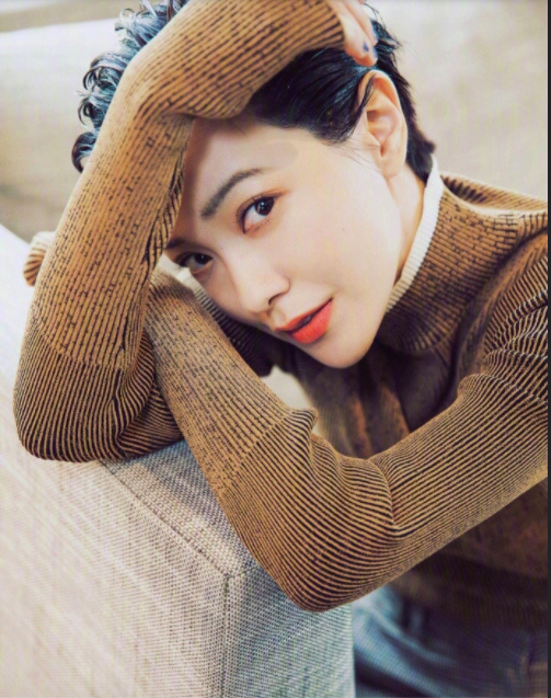 台湾美女图片 短发美女郭采洁图片 5