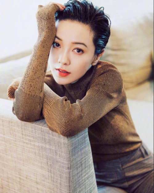 台湾美女图片 短发美女郭采洁图片 6