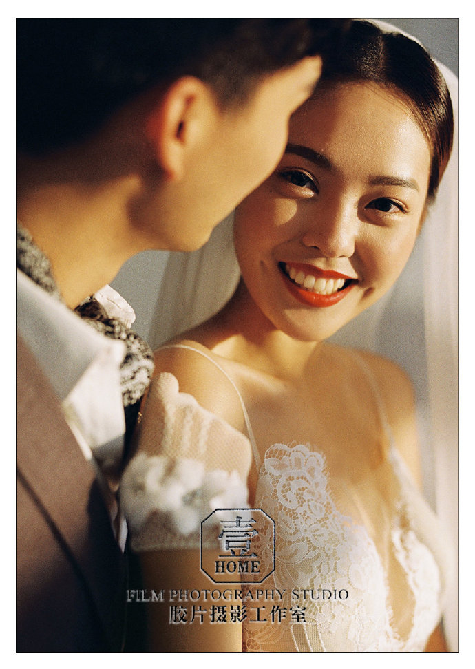 复古胶片老照片婚纱照图片 5