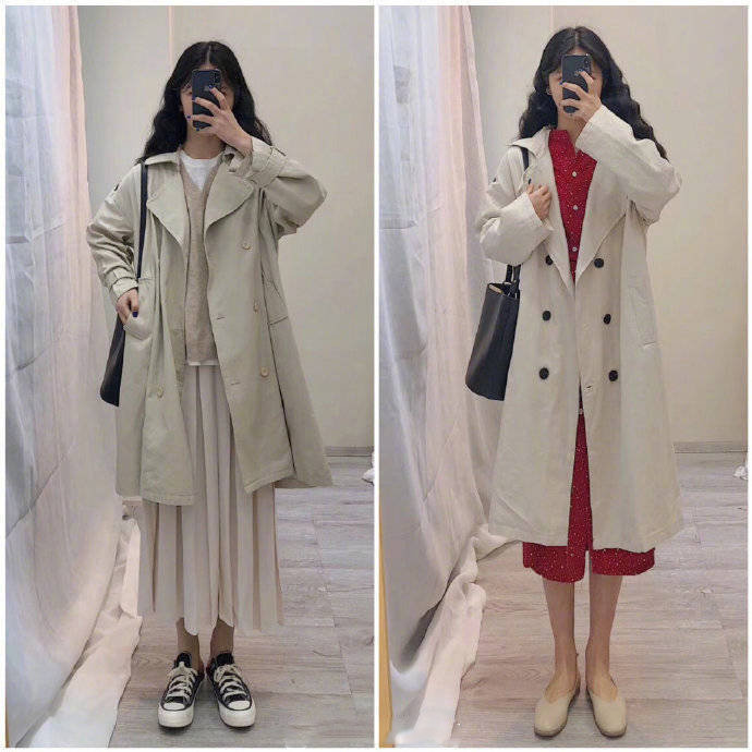 配色清新自然的春日少女服装搭配示范 2