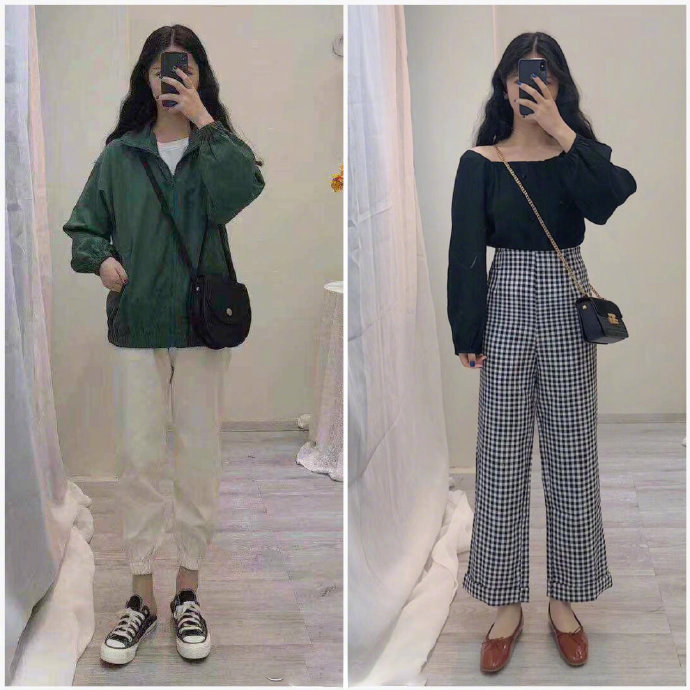 配色清新自然的春日少女服装搭配示范 8