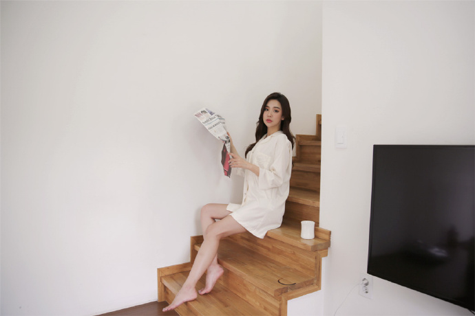 性感美女男友风穿搭在家等你诱惑美图