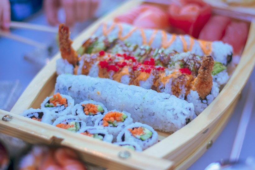 传统美食日式寿司图片 2