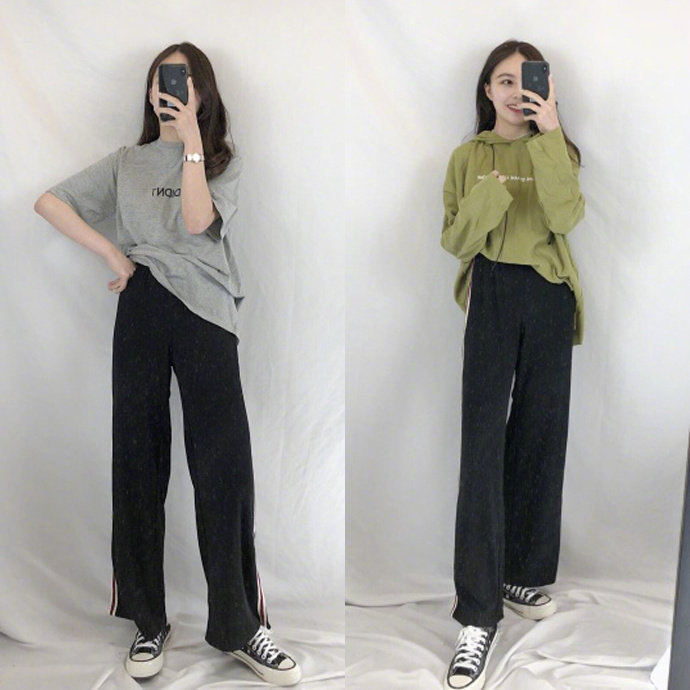 春季chic风柔美感十足波点裙服装搭配 3