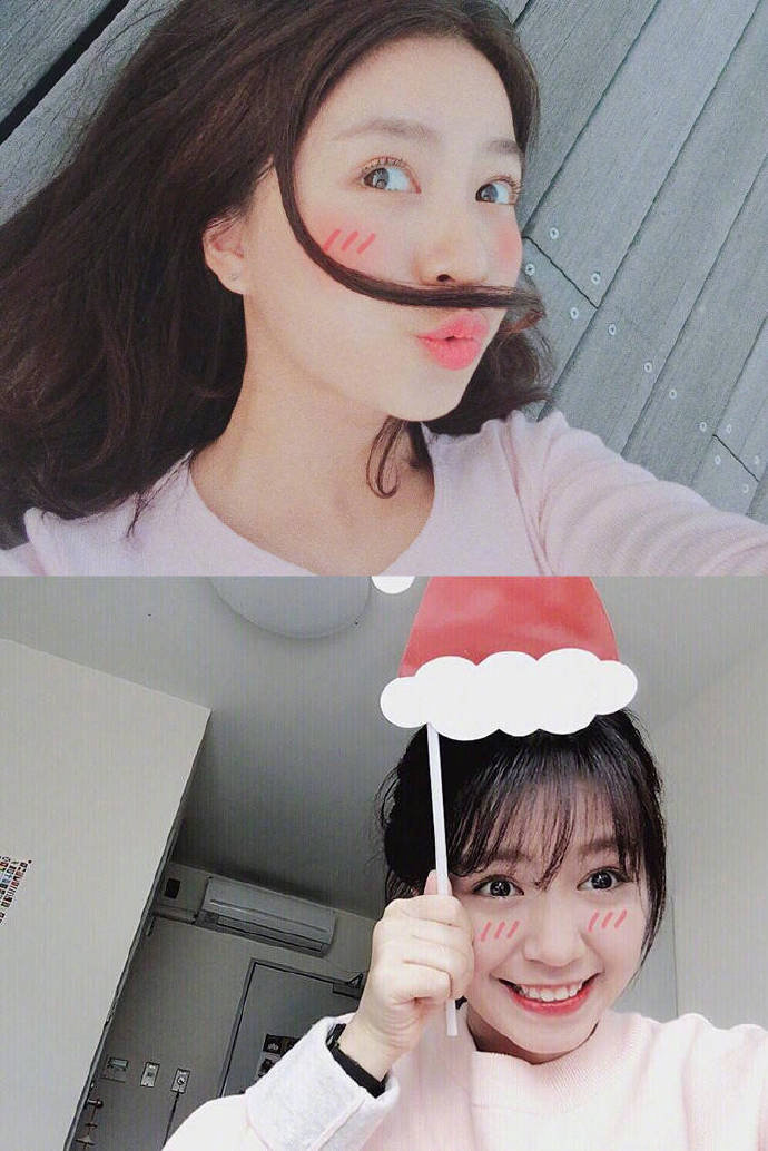 齐肩发清新的小女孩甜美街拍可爱图片 2