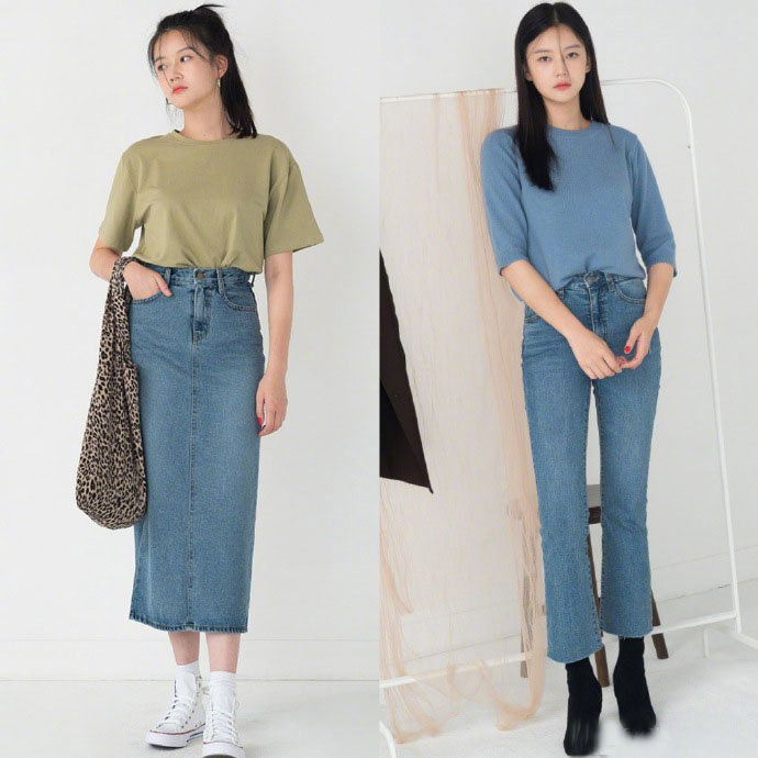通勤休闲兼具的韩式初秋服装搭配图片 9