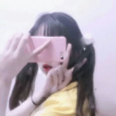 超好看的手机挡脸微信美女头像图片 4