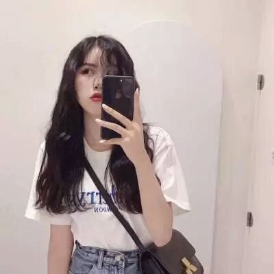 超好看的手机挡脸微信美女头像图片 5