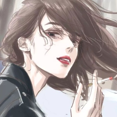 漫画头像女动漫冷酷帅气头像图片 4