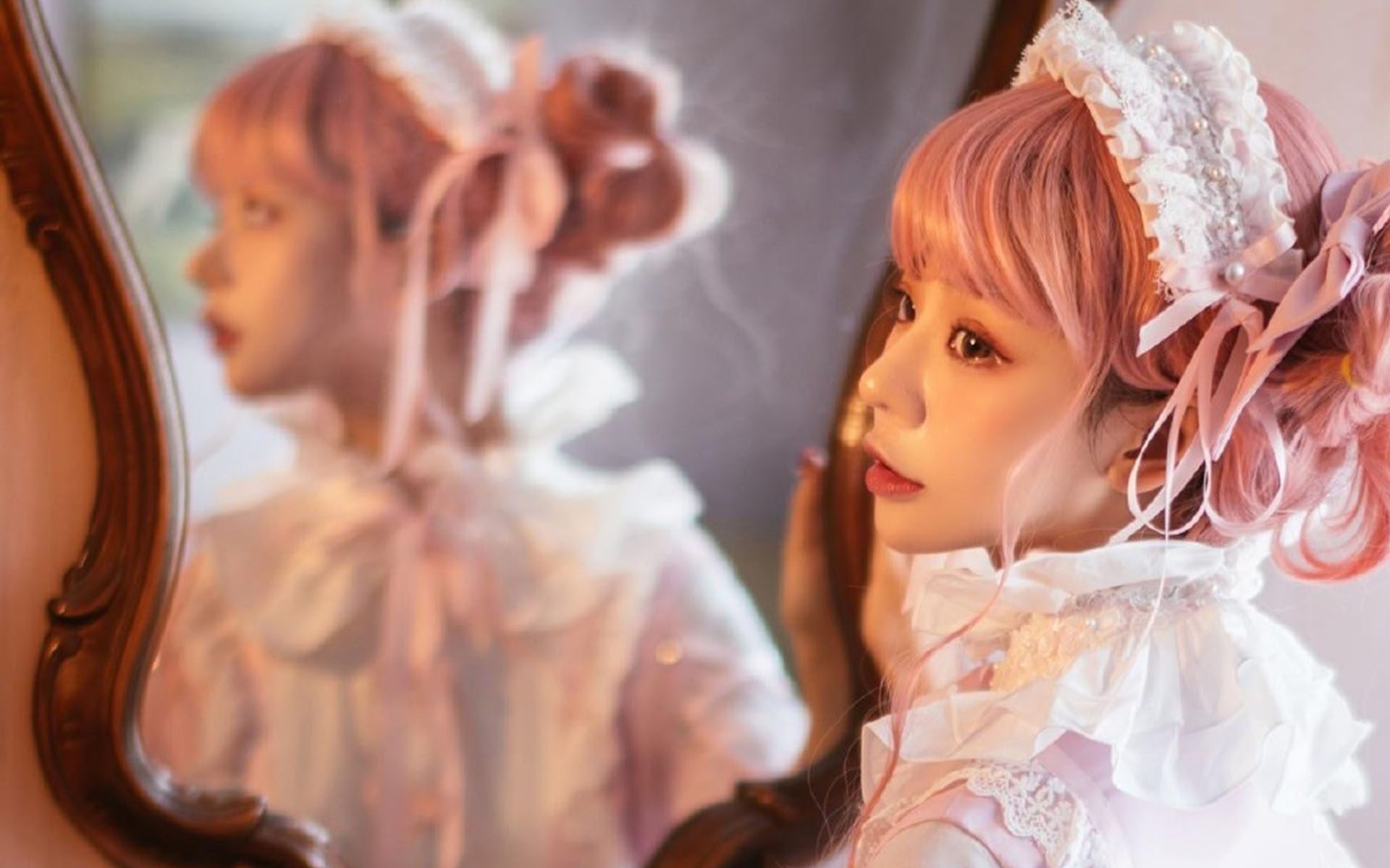 卡哇伊可爱萝莉cosplay美女桌面壁纸图片 5