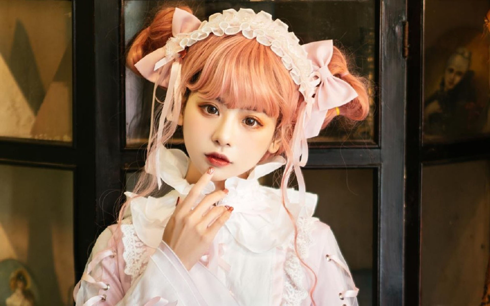 卡哇伊可爱萝莉cosplay美女桌面壁纸图片 7