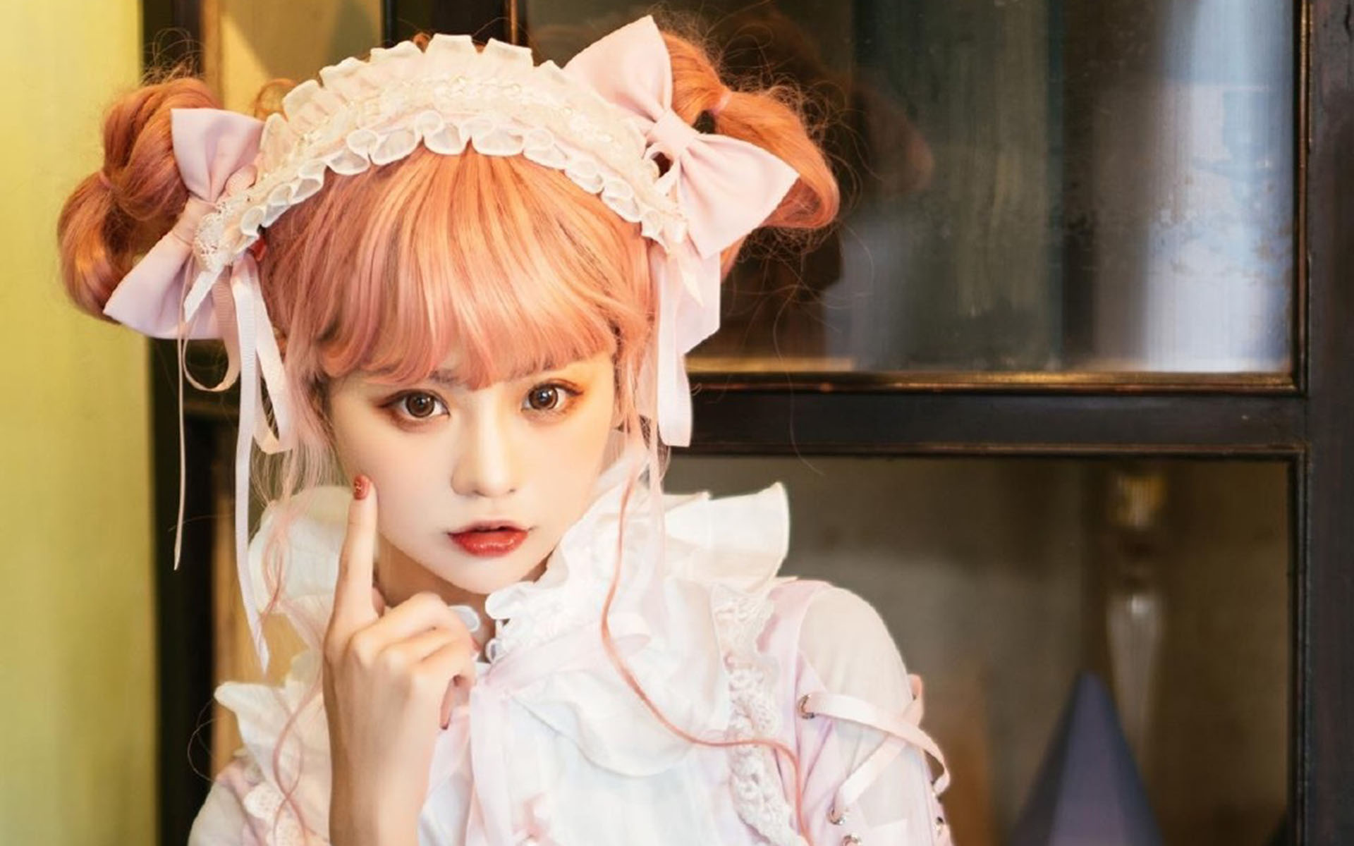 卡哇伊可爱萝莉cosplay美女桌面壁纸图片 19