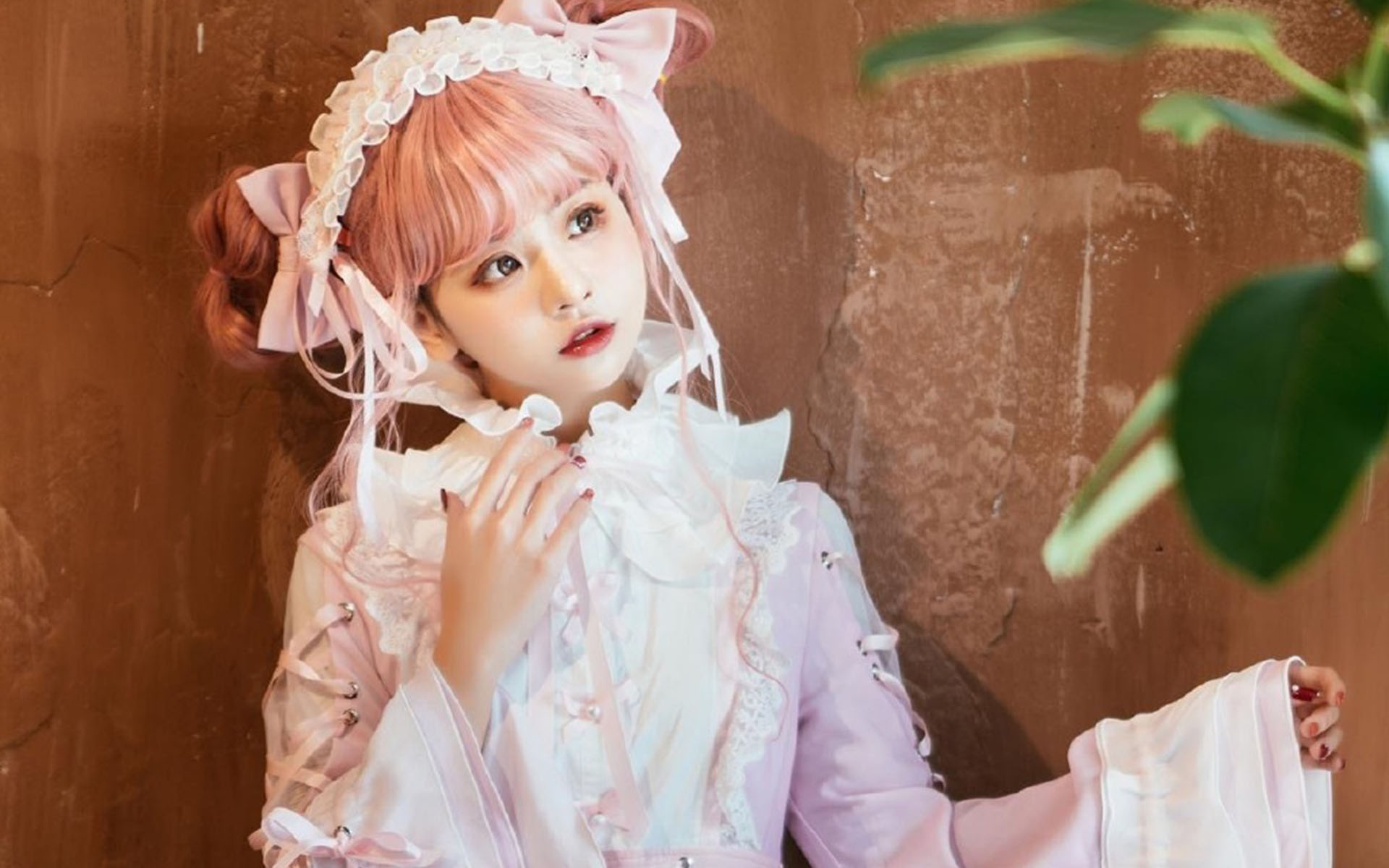 卡哇伊可爱萝莉cosplay美女桌面壁纸图片 27