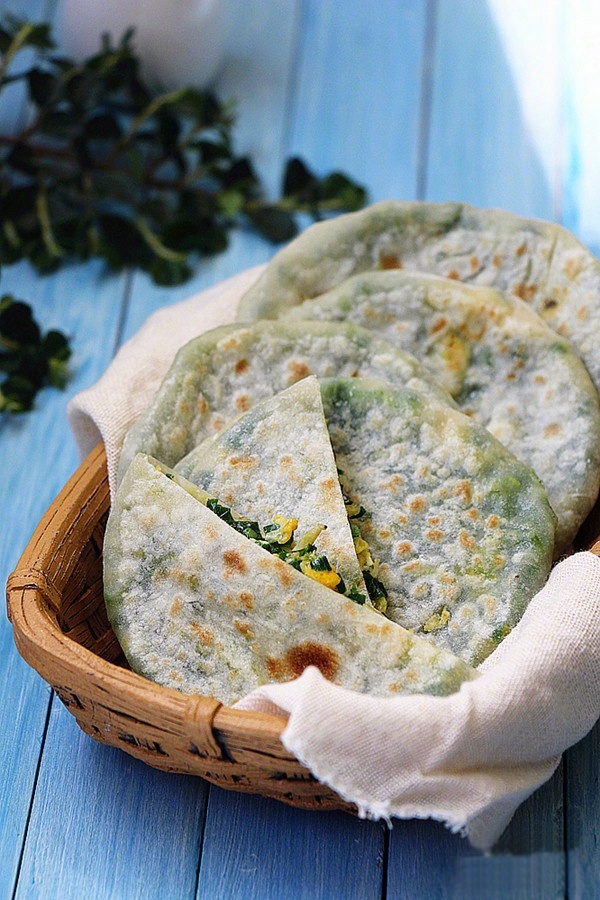 家常馅饼干烙韭菜盒子的做法