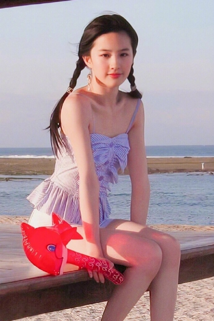 中国女明星的双马尾造型图片 5
