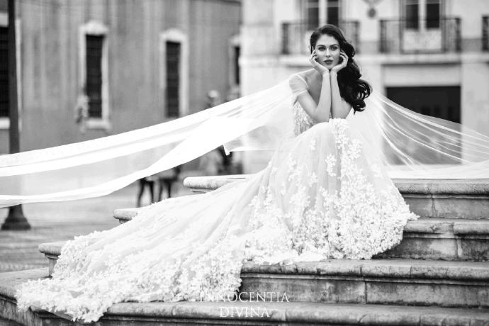 乌克兰高定艺术与里斯本街头乌克兰美女婚纱图片 3