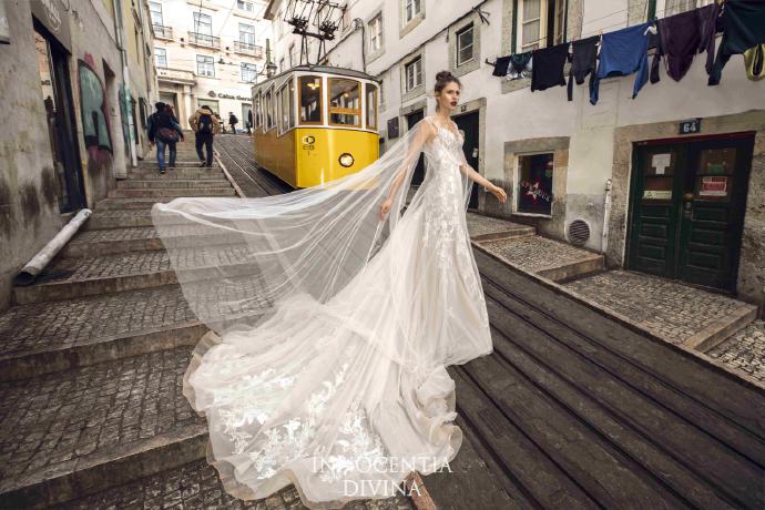 乌克兰高定艺术与里斯本街头乌克兰美女婚纱图片 6