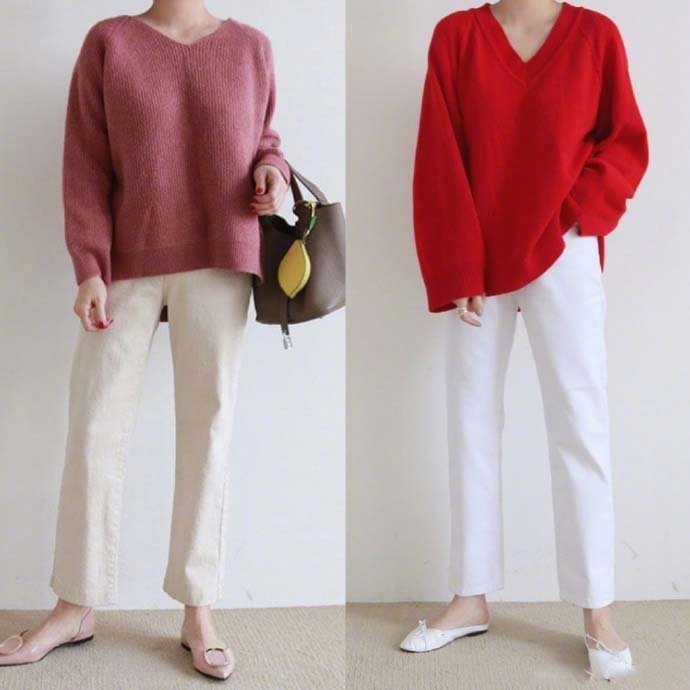 简约的设计和马卡龙色系服装搭配参考 5