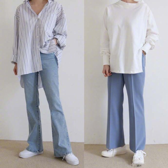 简约的设计和马卡龙色系服装搭配参考 7
