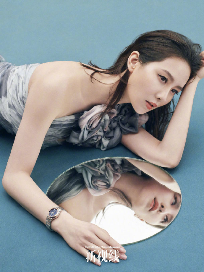 美女明星刘诗诗《新视线 》优雅清新封面图片 3