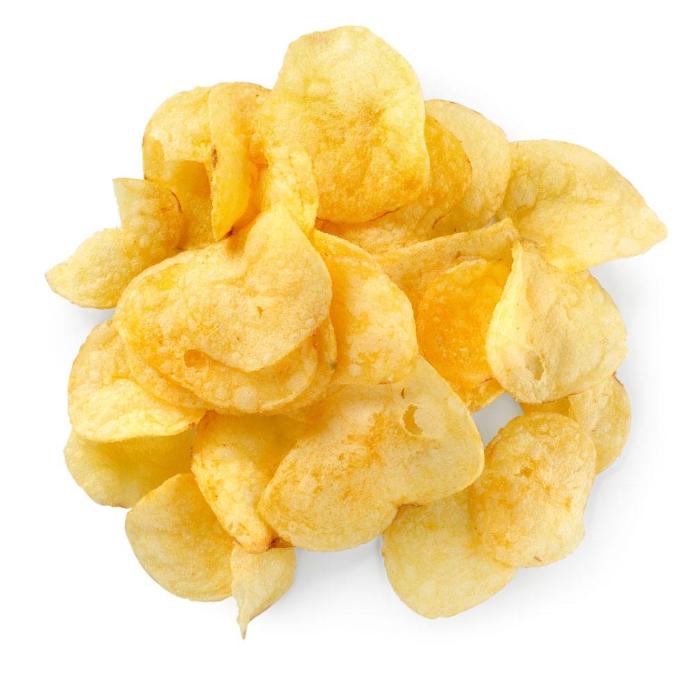 高热量食物休闲零食薯片图片 2