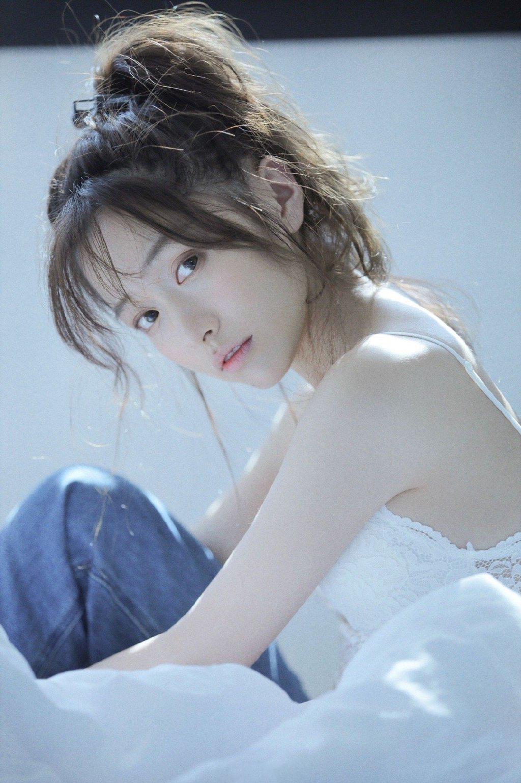 清纯美女妩媚撩人嫩模小表情图片 9