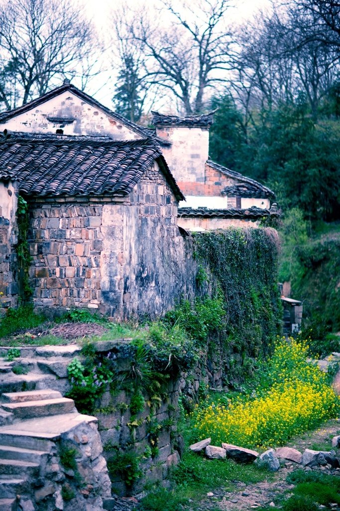 农村风景优美名胜风景图片
