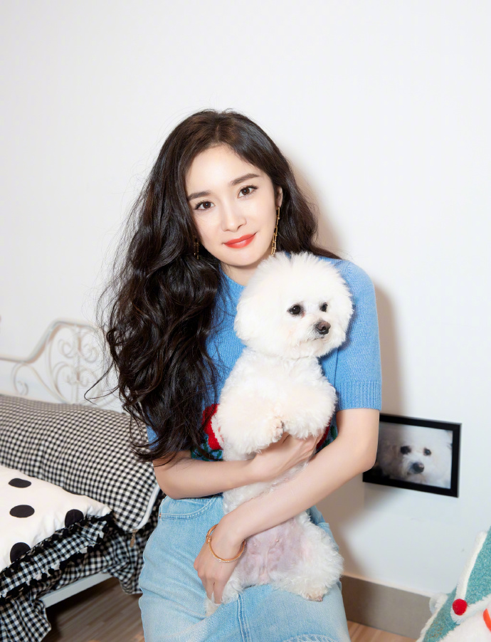 处女座女生北京女孩杨幂直播照片 6