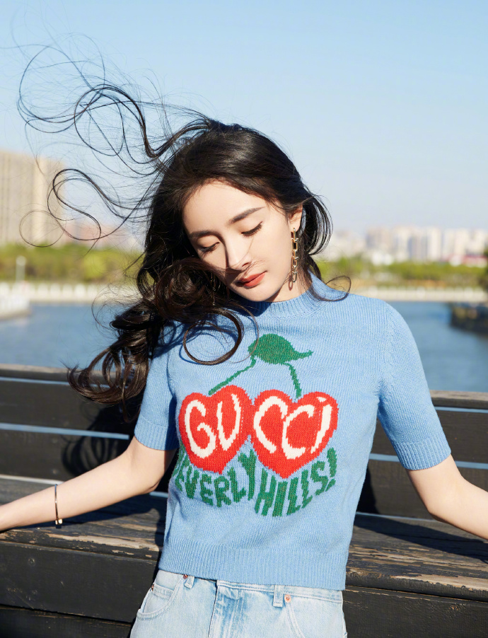 处女座女生北京女孩杨幂直播照片 7