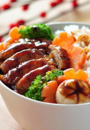 日式照烧鸡腿饭的做法 9