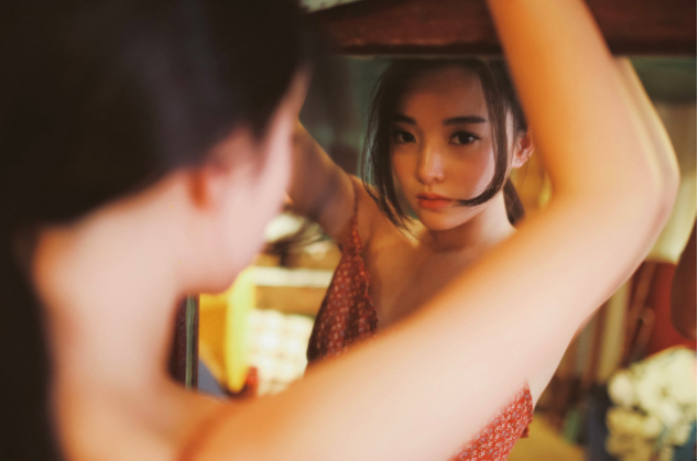 日系小清新女神夏日写真图片 4