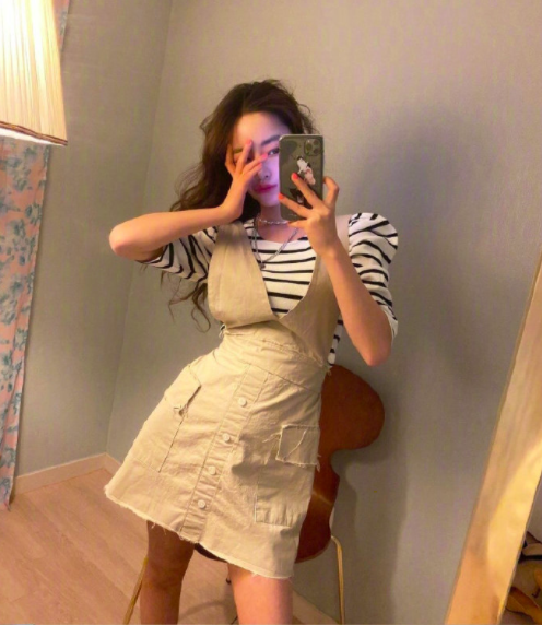 带有复古迷人的春夏搭配图片 10
