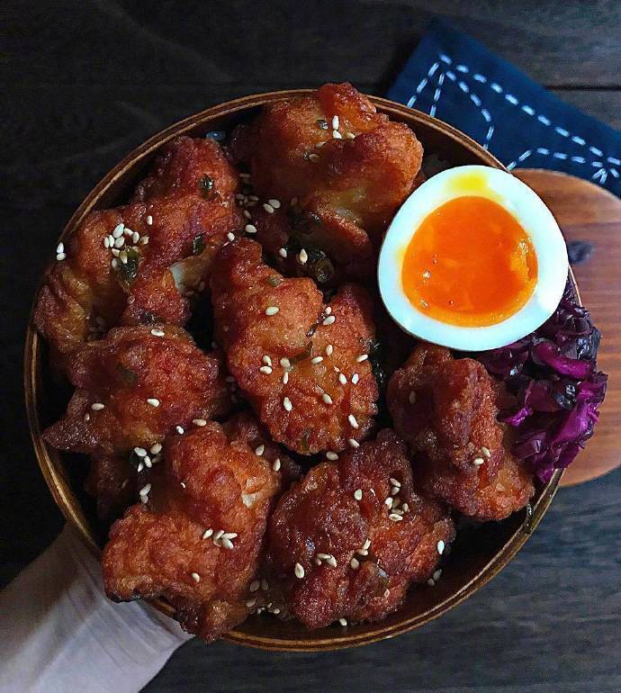 网红小吃午餐熏肉盖浇饭图片 8