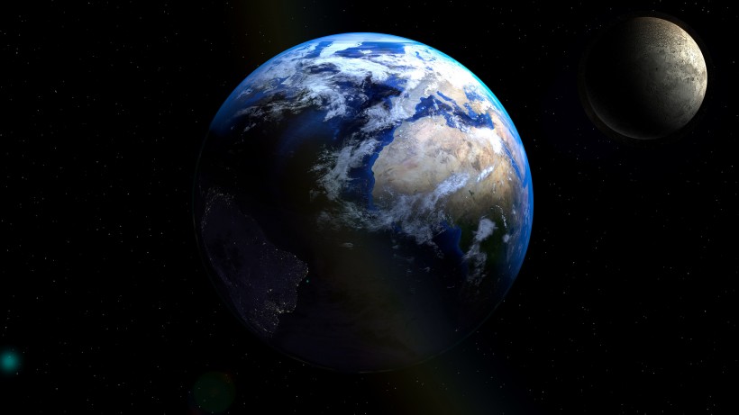 宇宙中的地球风景图片 7