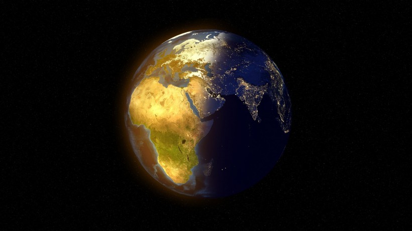 宇宙中的地球风景图片 9