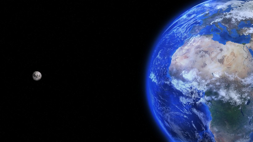 宇宙中的地球风景图片 11