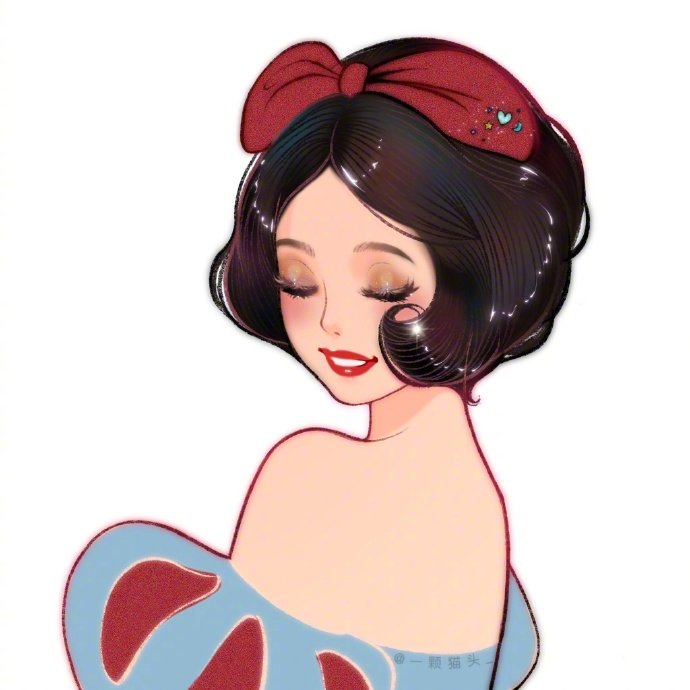 迪士尼公主美女头像 漫画人物头像图片