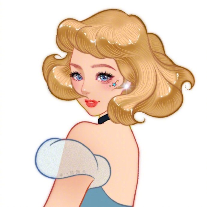 迪士尼公主美女头像 漫画人物头像图片 8