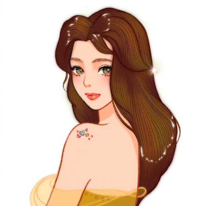 迪士尼公主美女头像 漫画人物头像图片 9