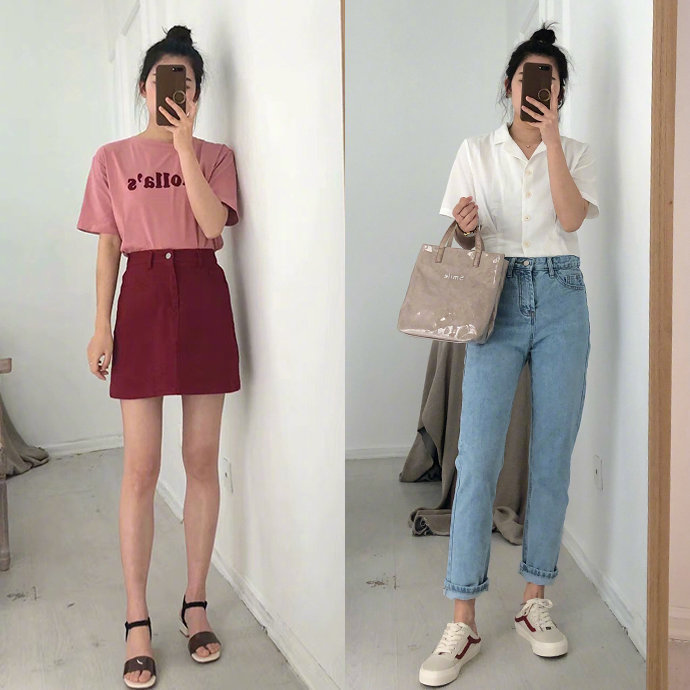 休闲范美女炎炎夏日元气穿搭 3