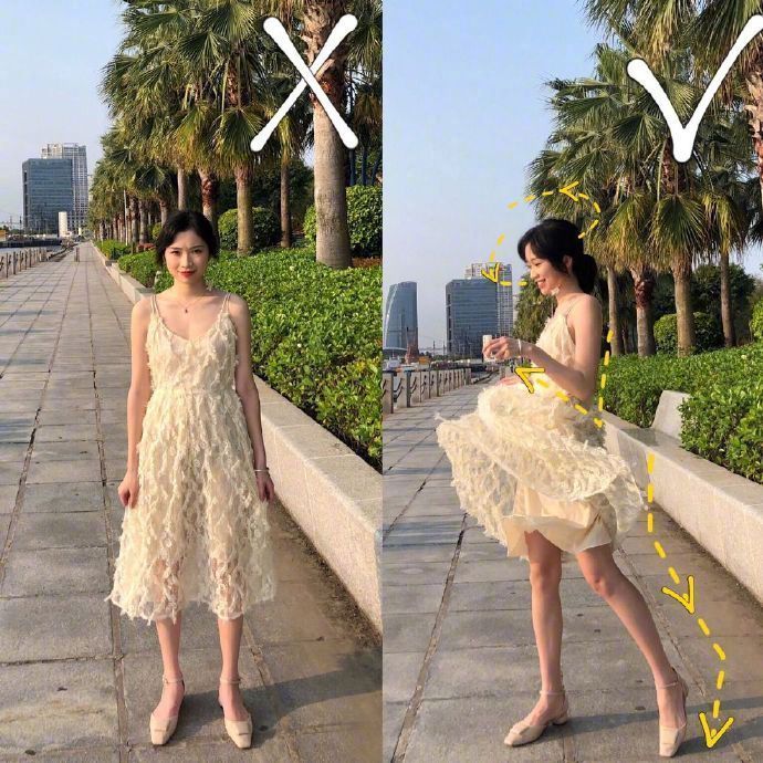 网红女生拍照技巧详解 4