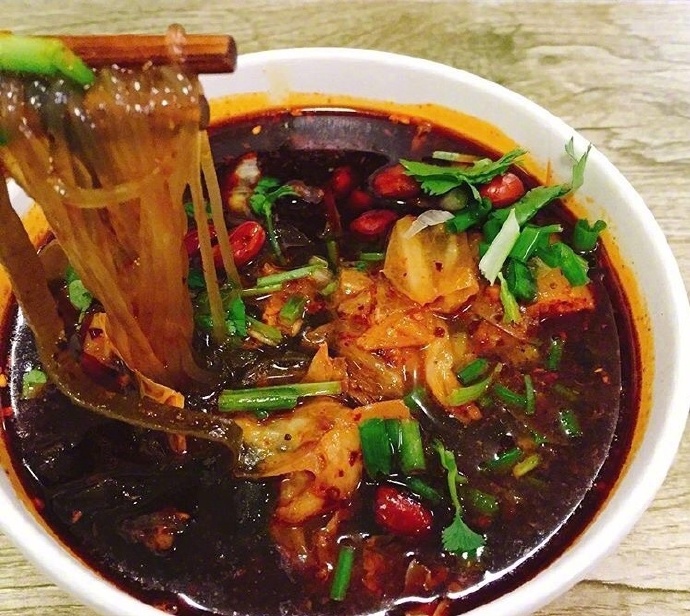 重庆美食四川小吃酸辣粉图片 2