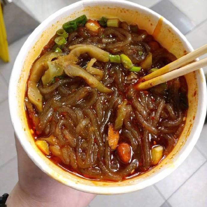 重庆美食四川小吃酸辣粉图片 7