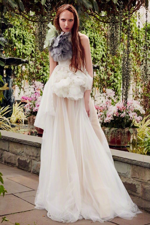 Vera Wang2020轻盈冬季婚纱图片 6
