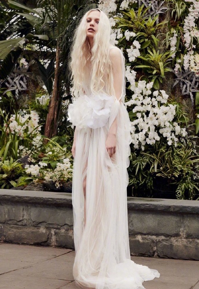 Vera Wang2020轻盈冬季婚纱图片 14
