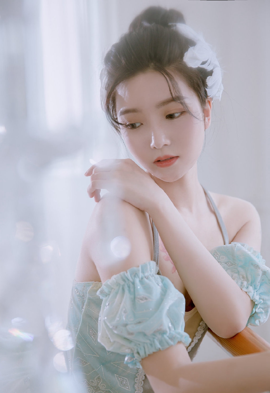 甜美系清纯芭蕾少女养眼写真图片 5