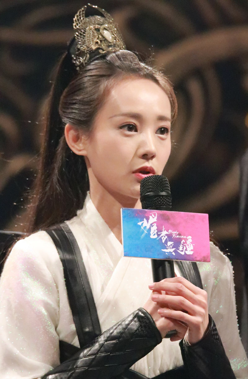 处女座女生李一桐《媚者无疆》发布会图片 5