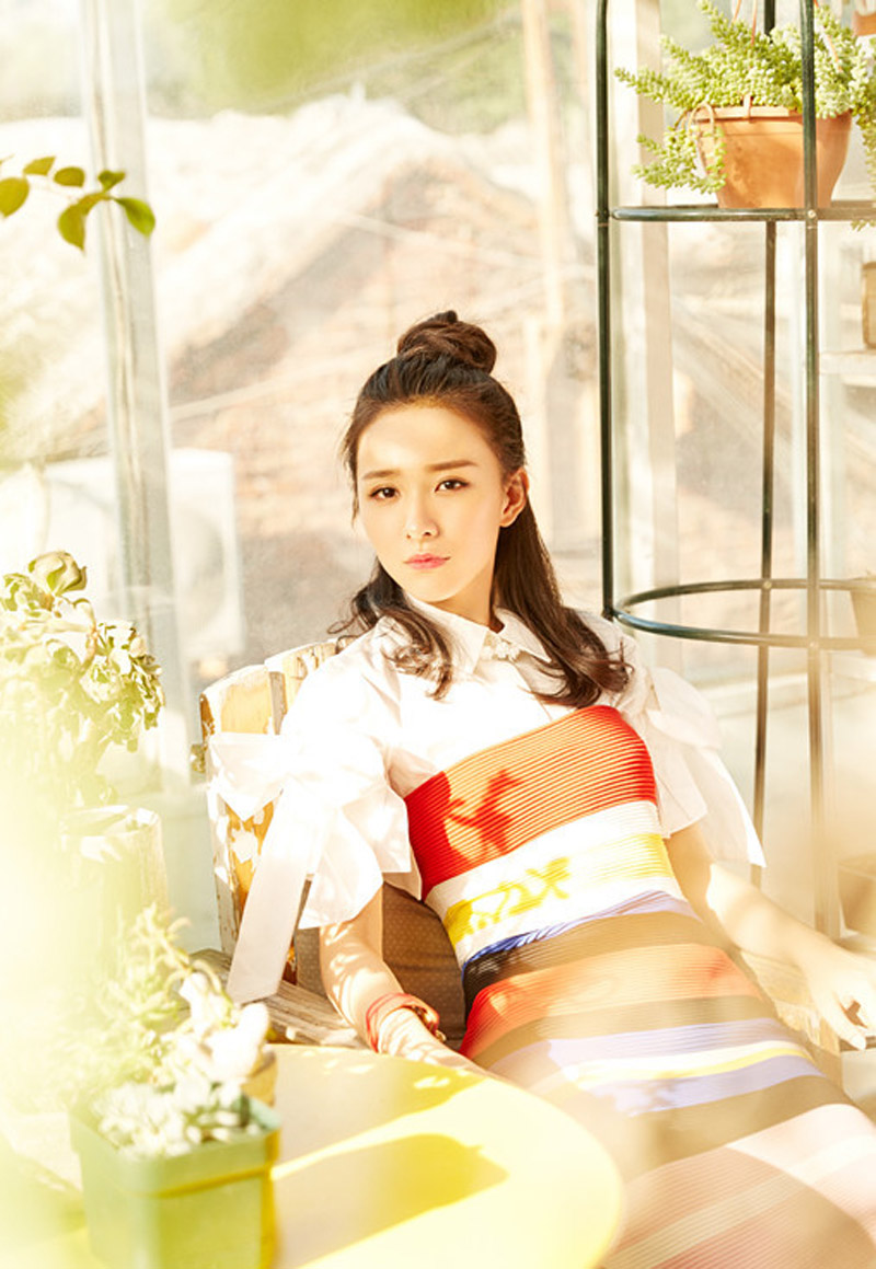 双鱼座女生姜瑞佳清新甜美图片 9