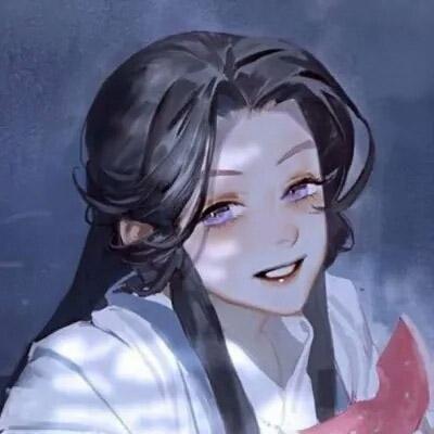 动漫女孩抱着猫咪的动漫头像 6